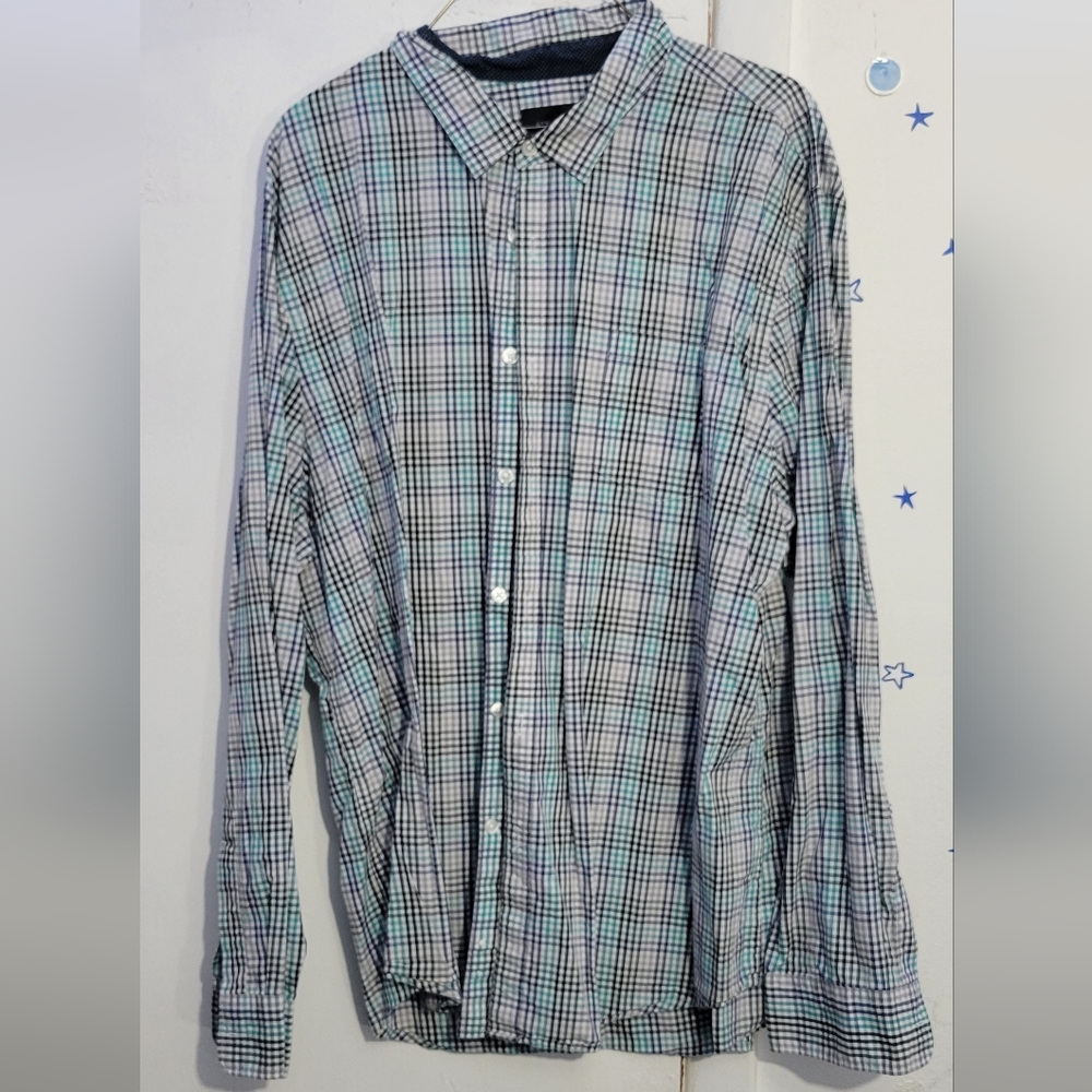 Structure button down shirt for men Size 2XLarge Slim